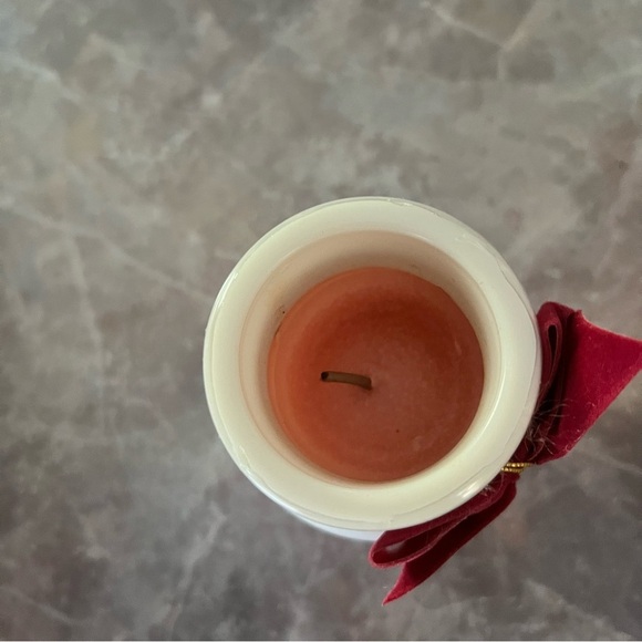 NIB Vintage Lady Shaklee Fragrance Milk Glass Candle - Picture 5 of 5